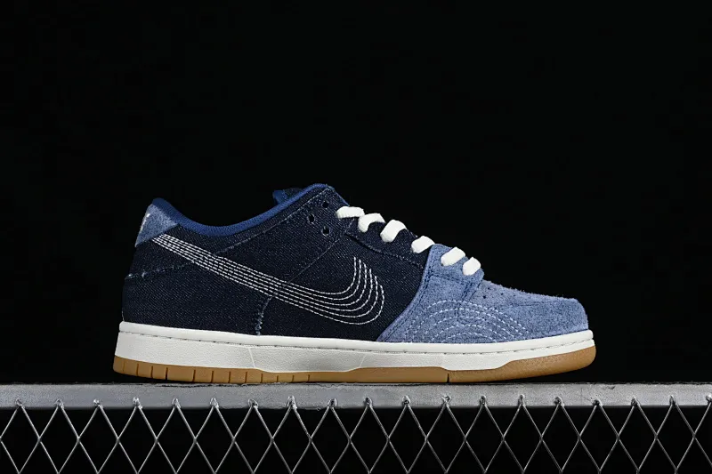 All Categories Nk SB Dunk Series Nk SB Dunk Low Low-top sneakers Nk SB Dunk Low Pro Prm "Denim Gum" Denim denim low-top casual sneakers CV0316-400